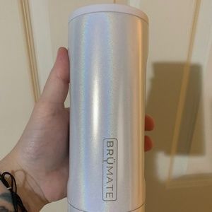 Brumate glitter white twist